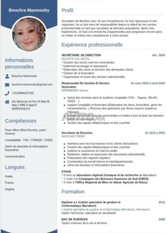 Secrétaire De Direction facturation comptabilité