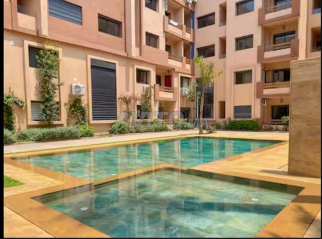 Duplex de Luxe au Cœur de Guéliz / Vue Piscine