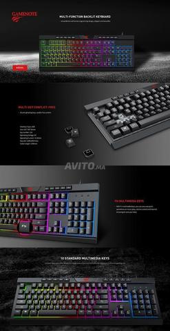 Clavier Gamer Multifonction encore propre - 2