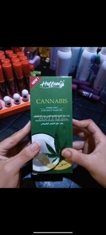 Huile de coco et de cannabis originale pour la croissance des cheveux - Hollam