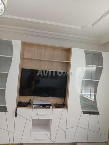 Grand Meuble de Salon Moderne TV & Vitrines