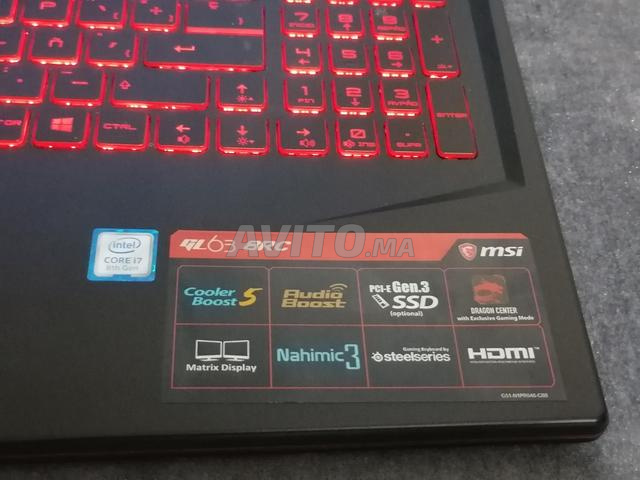 MSI Gaming i7 8750H GTX 1050 4VRAM 24RAM 1T GB - 2