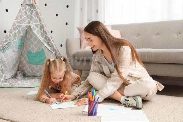 Nounou couchante pour fille de 3 ans – Mission d’un mois