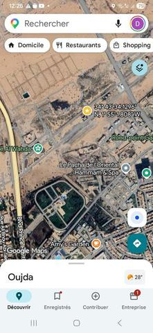 Terrain villa 419m2 double façade lot Firdaousse