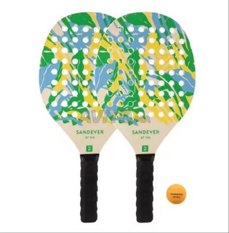 Raquettes Beach Tennis SANDEVER avec balle - 2