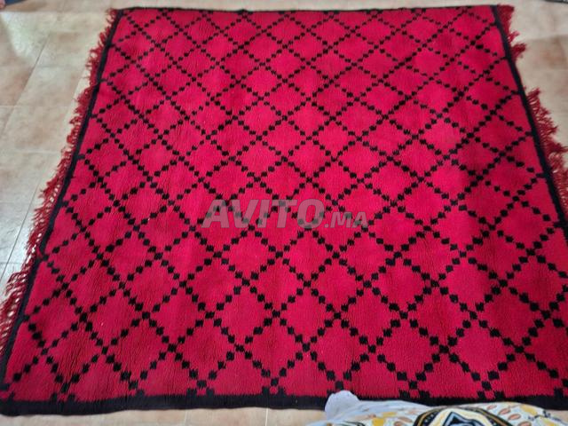 Tapis berbère authentique vintage de plus de 50 ans