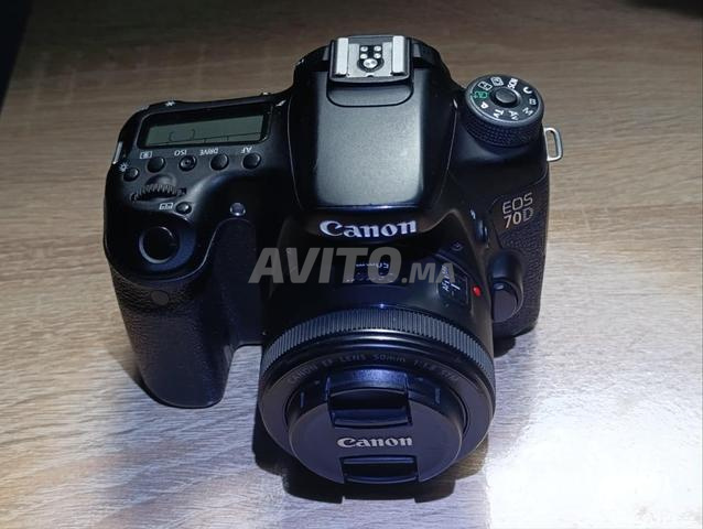 Canon EOS 70D 50mm STM Accessoires Complets