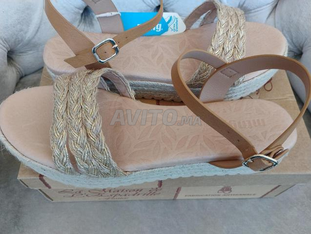 Sandales femme doublure cuir