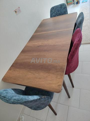 Table extensible 180 cm et 4 chaises - 2