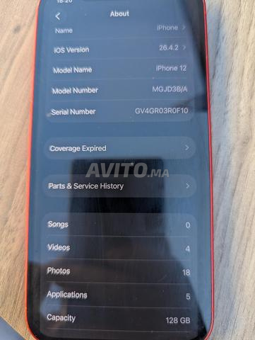 iPhone 12 - 128GB - Rouge 🔴 - 2