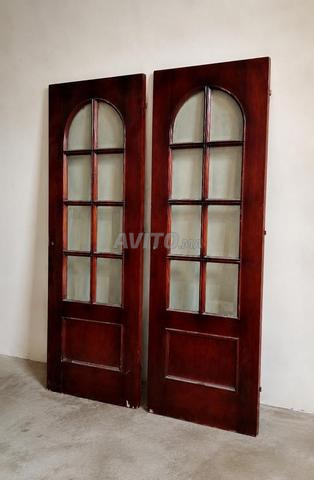 Portes en bois vitré 71x200 cm