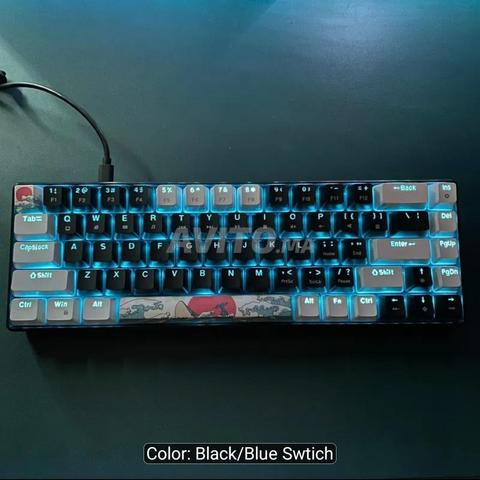 Clavier Mécanique HXSJ V800 RGB Blue Switches - 2