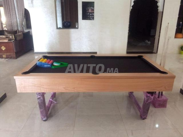 Table de Billard Convertible en Table à Manger