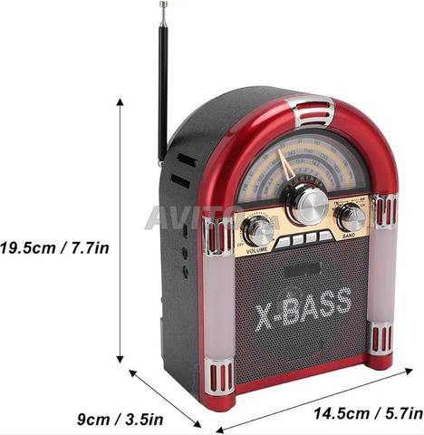 Radio Vintage Meier M-U67 – FM/AM/SW, MP3/USB/TF AUX - 2