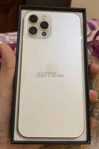 iPhone 12 pro couleur argent en bon état
