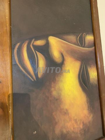 Tableau visage de Bouddha - 2