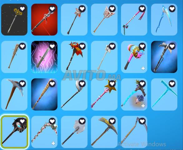 حساب فورتنايت 185 سكن - 2
