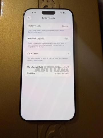 iPhone 16 Pro Max Noir Comme Neuf 256 Go Bat100 Esim
