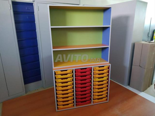 Tout type de rayonnage scolaire