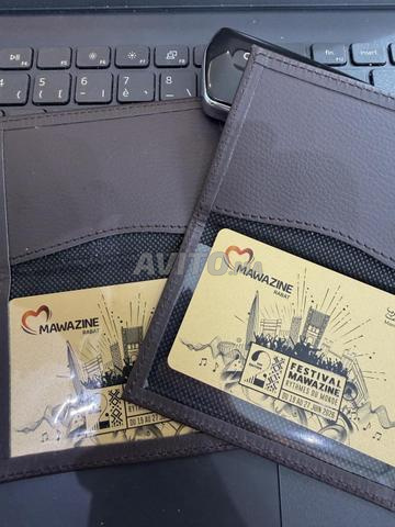 Deux cartes gold Mawazine