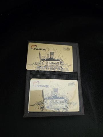 Carte gold Mawazine