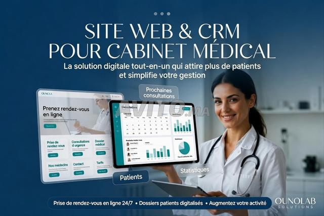 Site Web et CRM Cabinet Dentaire Maroc