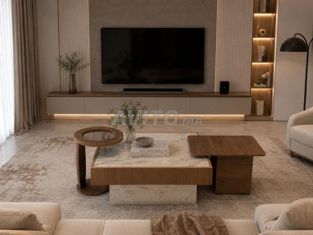 Table basse luxueuse