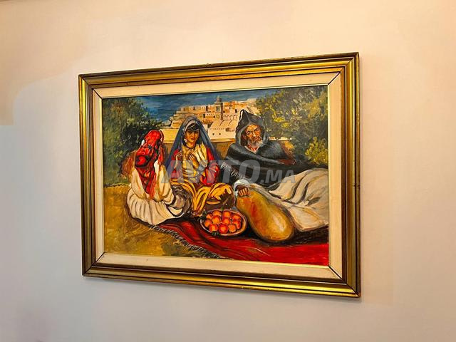 Peinture signée 80/60 - 2