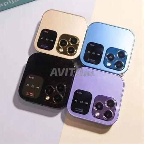 Téléphone portable compact au design élégant, livraison gratuite ✨📱