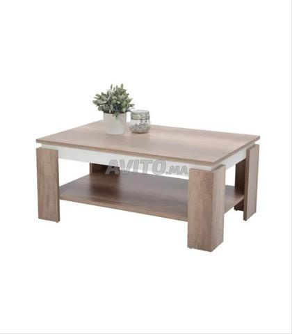 Table basse bois naturel