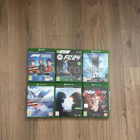 Lot de 6 jeux Xbox One et Xbox Series X