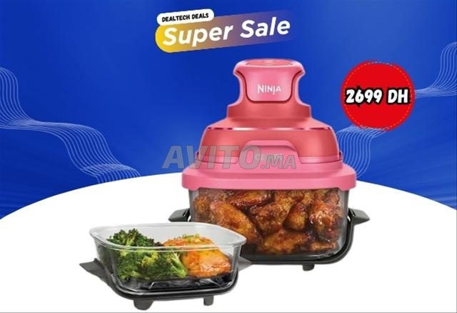 Friteuse sans huile Ninja CRISPi Air Fryer Verre
