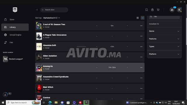 حساب Epic Games و 55 سكن فورتنايت من المتجر