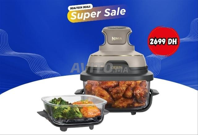 Friteuse sans huile Ninja CRISPi Air Fryer Verre