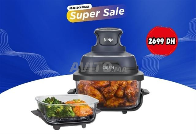 Friteuse sans huile Ninja CRISPi Air Fryer Verre