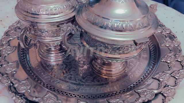 مجموعة أواني فضة أصيلة - 2
