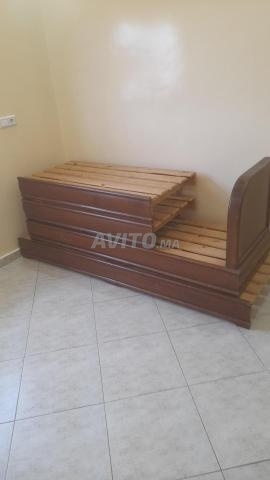 4 banquettes en bois excellent état occasion - 2