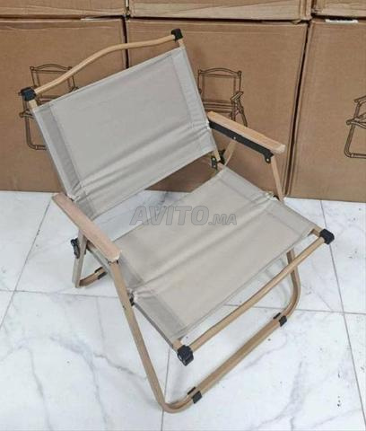 Chaise de camping pliable