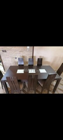 Table de salle à manger (8 chaises)
