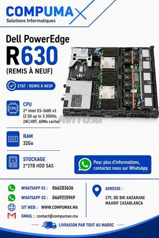 Serveur rack Dell PowerEdge R630 (reconditionné)
