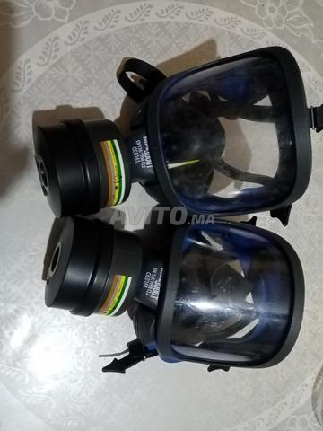 Masque facial pour gaz