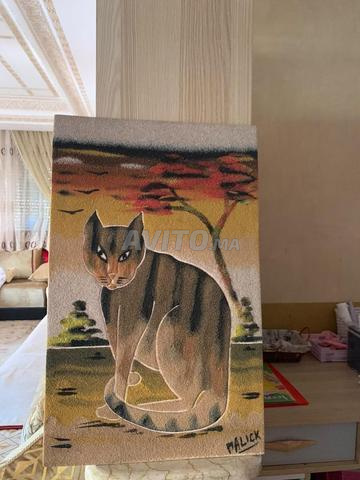 6 tableaux artistiques faits main - 2