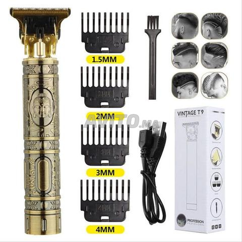 Tondeuse et sculpte-barbe professionnel T9 Digital - 2