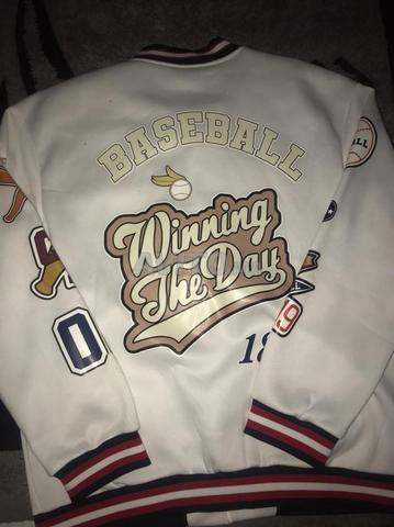 Veste tendance au design baseball distinctif - 2