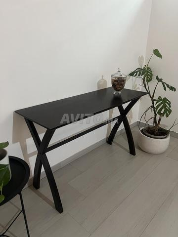 Console neuve en bois massif - 2