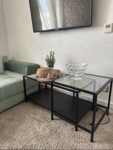 Salon en L en très bon état avec table basse - 2