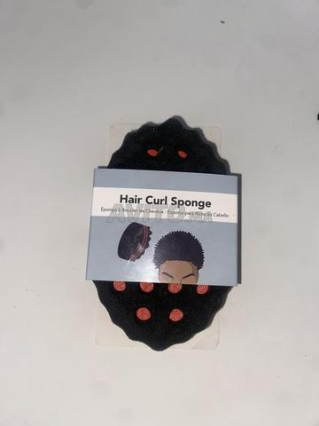 Éponge à boucler les cheveux