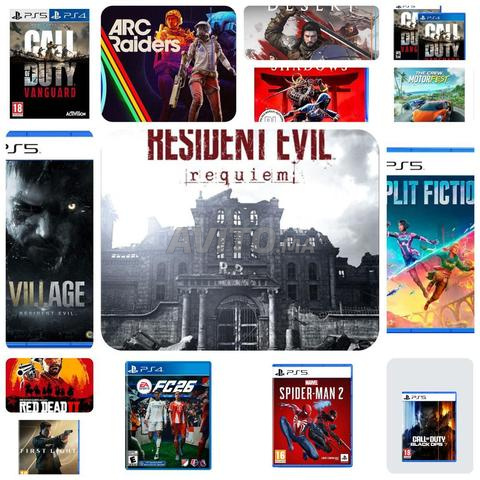 Top jeux principal PS5 PS4 vente de magasin