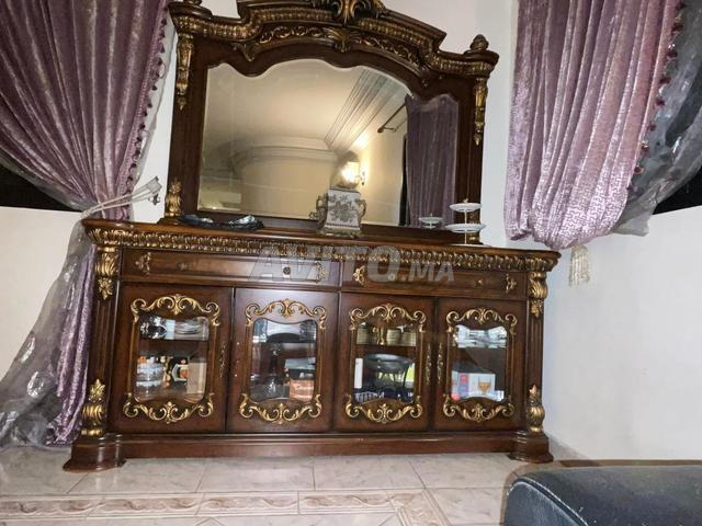 Buffet classique avec grand miroir 200 x 55