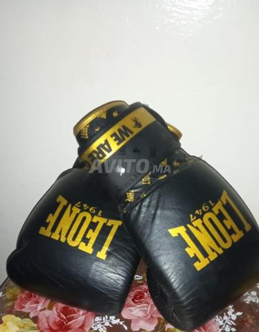 Gants de boxe LEONE 1947 authentiques (Quasi-neuf)